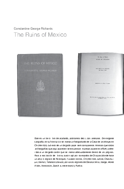 The Ruins of Mexico