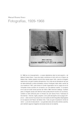 Fotografías, 1928-1968