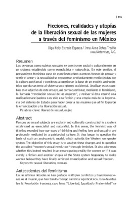 Ficciones, realidades y utopías de la liberación sexual de las mujeres a través del feminismo en México