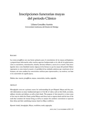 Inscripciones funerarias mayas del Periodo Clásico