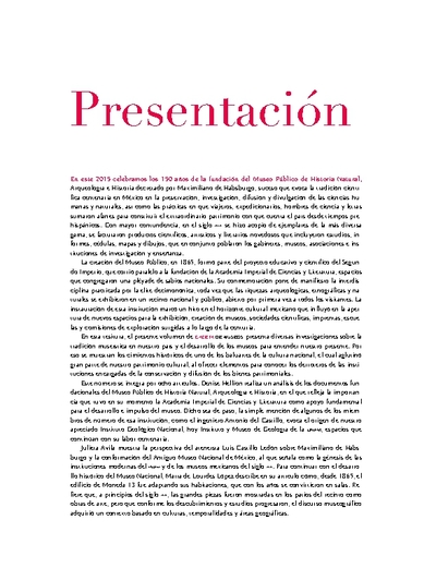 Presentación