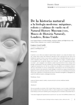 De la historia natural a la biología moderna: máquinas, robots y cabinas de vuelo en el Natural History Museum (NHM, Museo de Historia Natural), Londres, Reino Unido