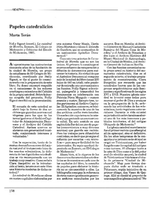 Papeles catedralicios