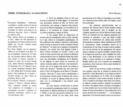 Sobre iconografía guadalupana