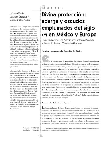 Divina protección: adarga y escudos emplumados del siglo XVI en México y Europa