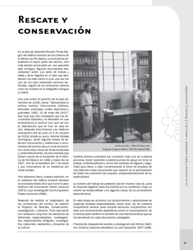 Rescate y conservación