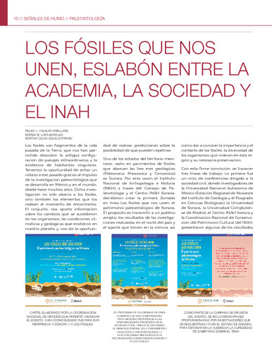 Los fósiles que nos unen, eslabón entre la academia, la soledad y el INAH