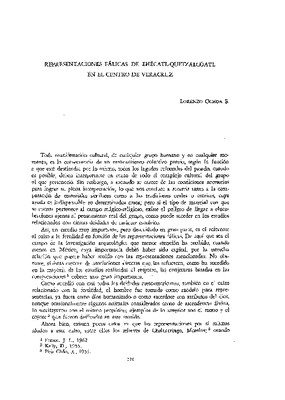 Representaciones fálicas de Ehécatl-Quetzalcoatl en el centro de Veracruz.