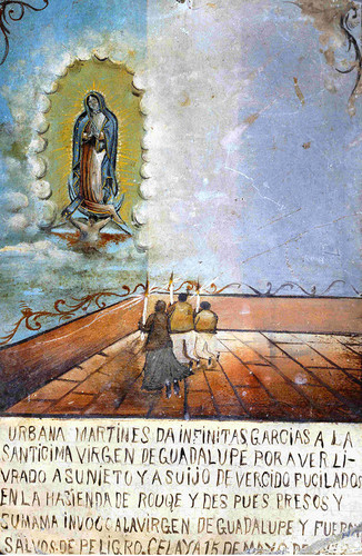 Exvoto a la Virgen de Guadalupe