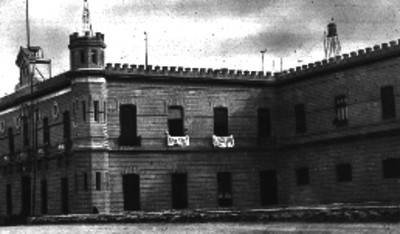 Penitenciaría del Distrito Federal, fachada principal