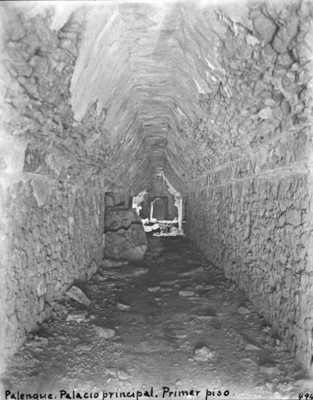 Tunel del primer piso en El Palacio