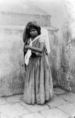 Mujer indígena, retrato