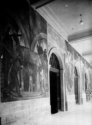 Murales de Diego Rivera en la Secretaría de Educación Pública