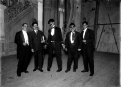 Comediantes, retrato de grupo