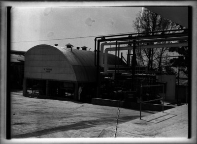 Laboratorio químico, vista general