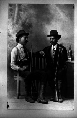 Victor Agustín y Ricardo Casasola, retrato