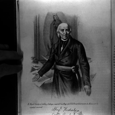 Miguel Hidalgo y Costilla, grabado