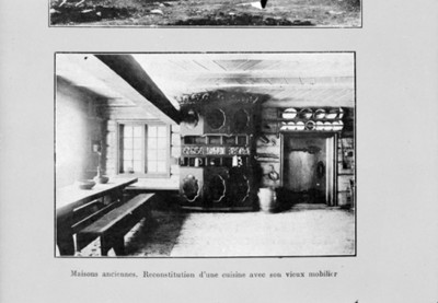 Reconstrucción de una cocina, reprografía