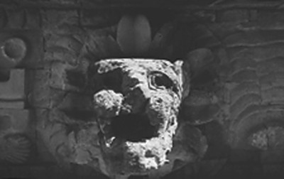 Templo de Quetzalcóatl, detalle