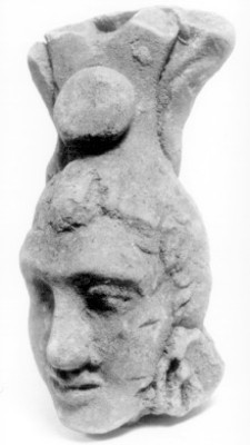 Escultura de figura antropomorfa