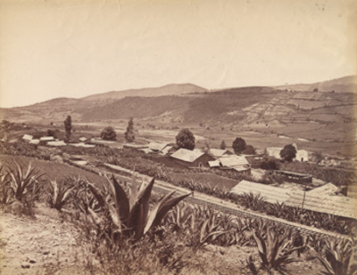 "Pueblo de San Francisquito", paisaje