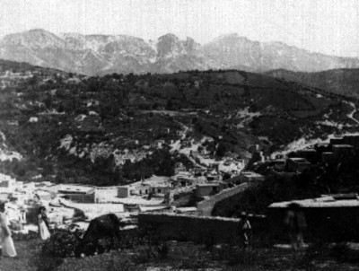 Cerro trazado, panorámica