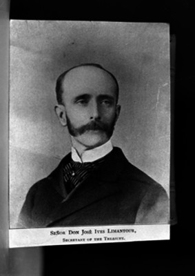 José Ives Limantour, ministro de Hacienda, retrato