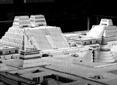 Maquta del Templo Maya, expuesta en el Museo Nacional de Nacional de Antropología e Historia