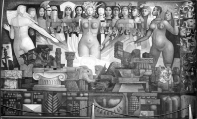 Mural de Jorge Gonzalez Camarena