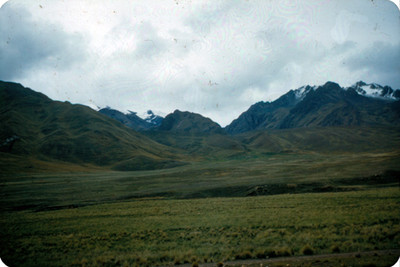 Monte nevado, paisaje
