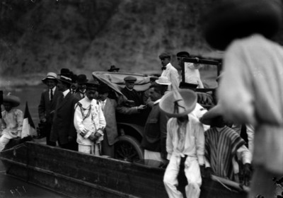 Porfirio Díaz cruza el río Mezcala rumbo a Chilpancingo