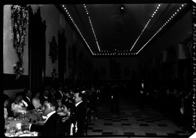 Banquete a Porfirio Díaz en Morelia