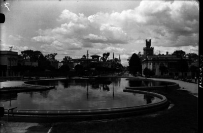 Fuente Plaza Ajusco, Colonia Roma