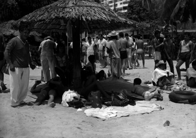 Puerto de Acapulco, visto desde el fuerte de San Diego
