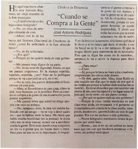 "Cuando se compra a la gente"