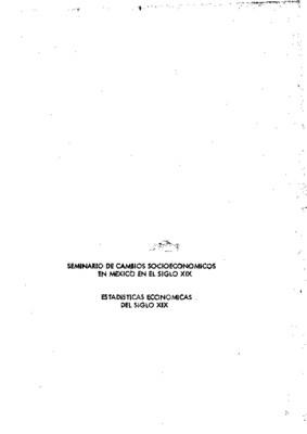 Estadísticas económicas del siglo XIX