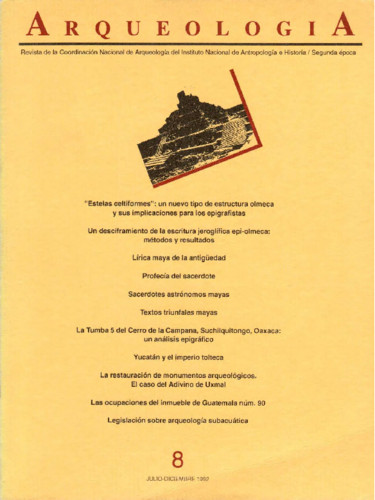 Arqueología Núm. 8 (1992) Segunda época