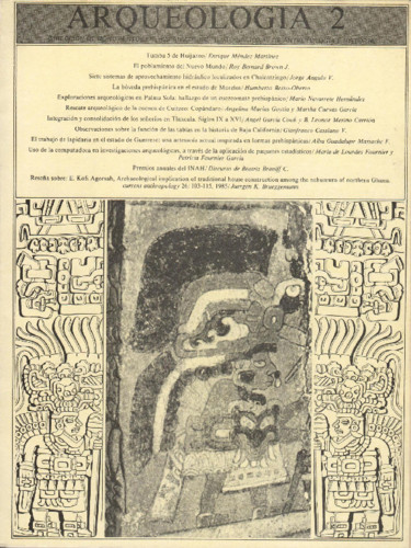 Arqueología Núm. 2 (1988) Primera época