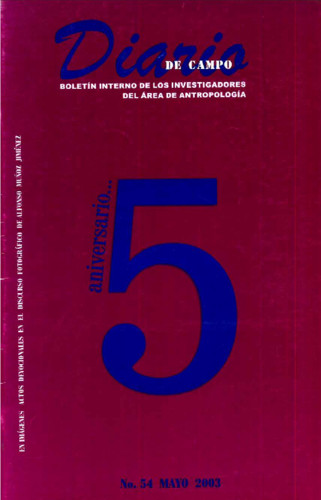 Diario de Campo Num. 54 (2003)