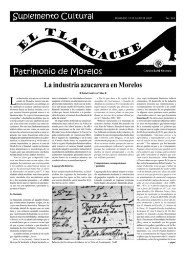 El Tlacuache Núm. 263 (2007)