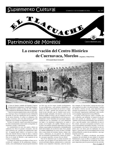 El Tlacuache Núm. 237 (2006)