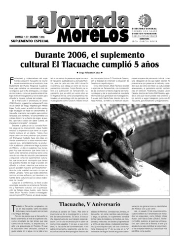 El Tlacuache Núm. 241 (2006)