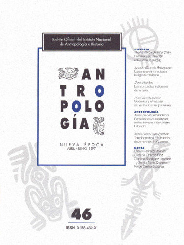 Antropología Núm. 46 (1997) Misceláneo