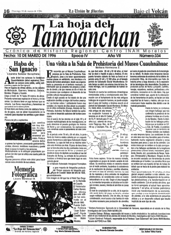 Tamoanchan. 1996-03-10 (1996)