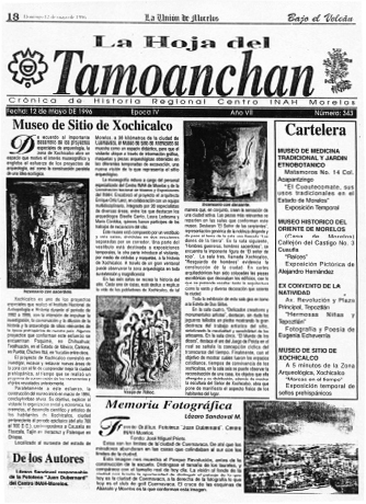 Tamoanchan. 1996-05-12 (1996)