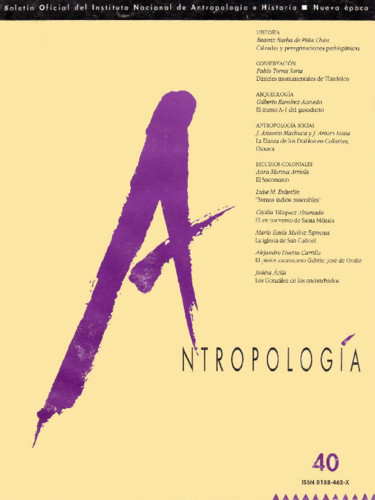 Antropología Núm. 40 (1993) Misceláneo