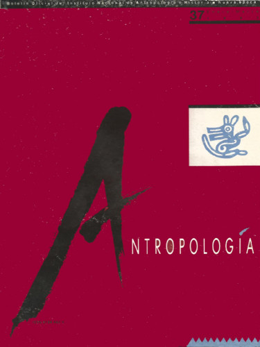 Antropología Núm. 37 (1992) Misceláneo