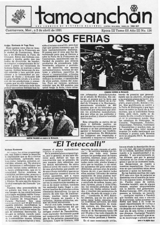 Tamoanchan. 1991-04-02 (1991)