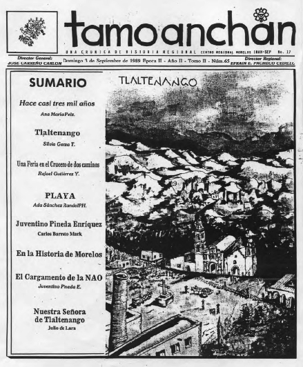 Tamoanchan. 1989-09-03 (1989)