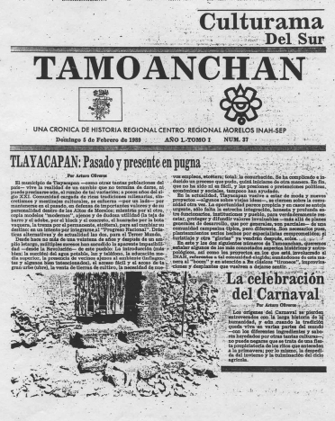 Tamoanchan. 1989-02-05 (1989)